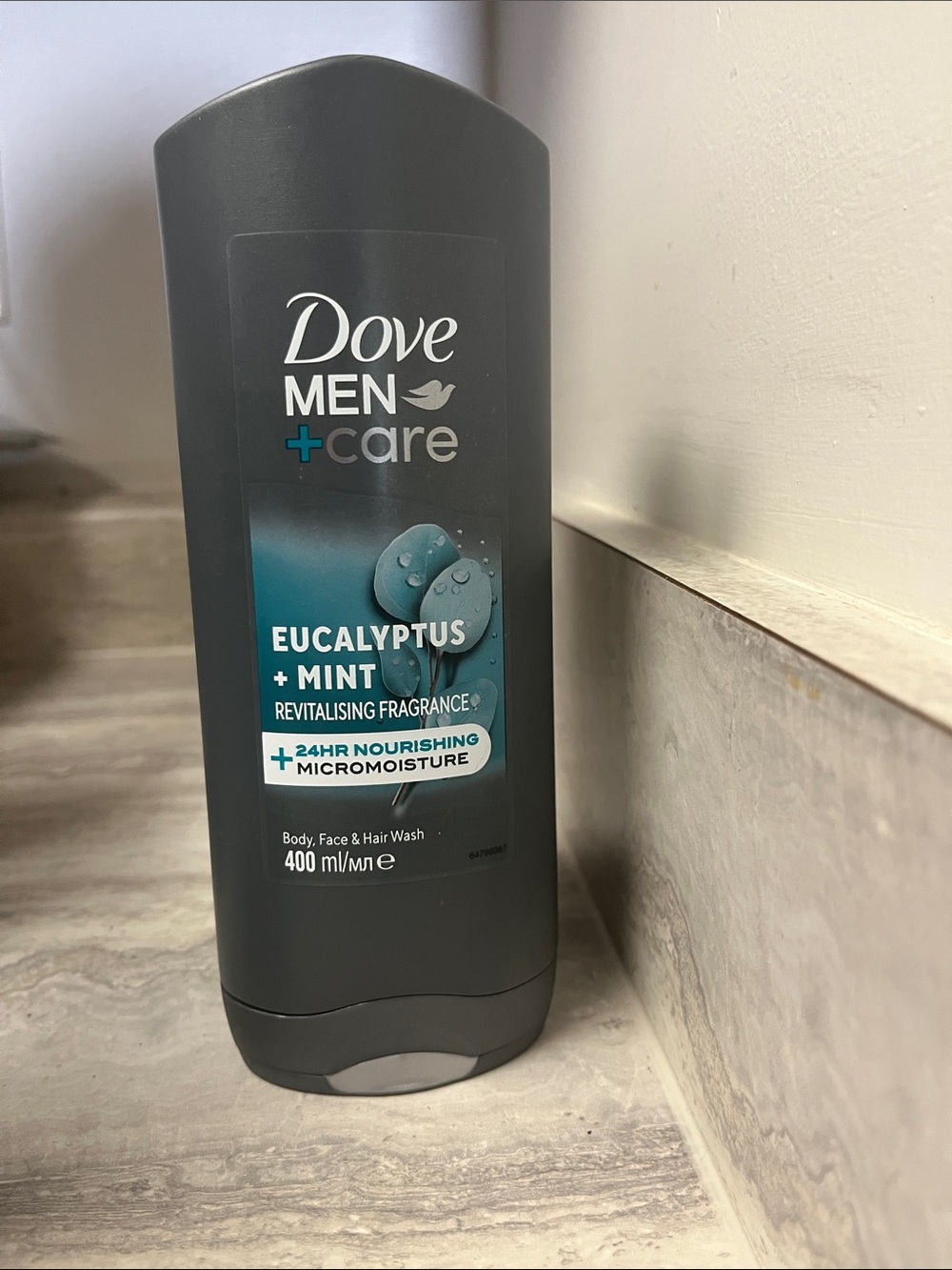Dove Men+Care Eucalyptus + Mint Body, Face & Hair Wash